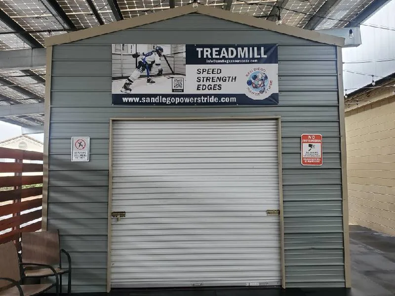 Exterior of San Diego Ice Arena, home of San Diego Power Stride